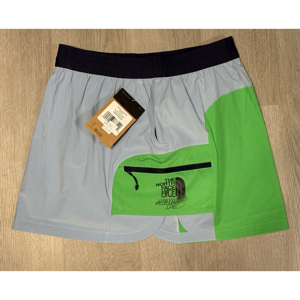 The North Face Trailwear Skort Women's Size Medium Steel Blue Breathable Stretch - Picture 10 of 15